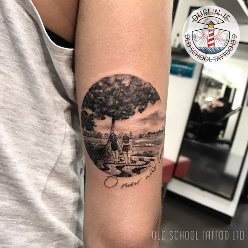 one tree tattoo